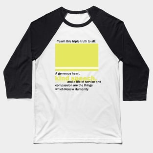 Triple truth to all Baseball T-Shirt